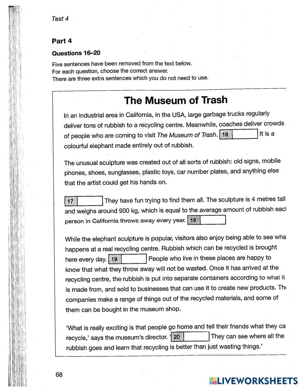 test-4-reading-worksheet-live-worksheets