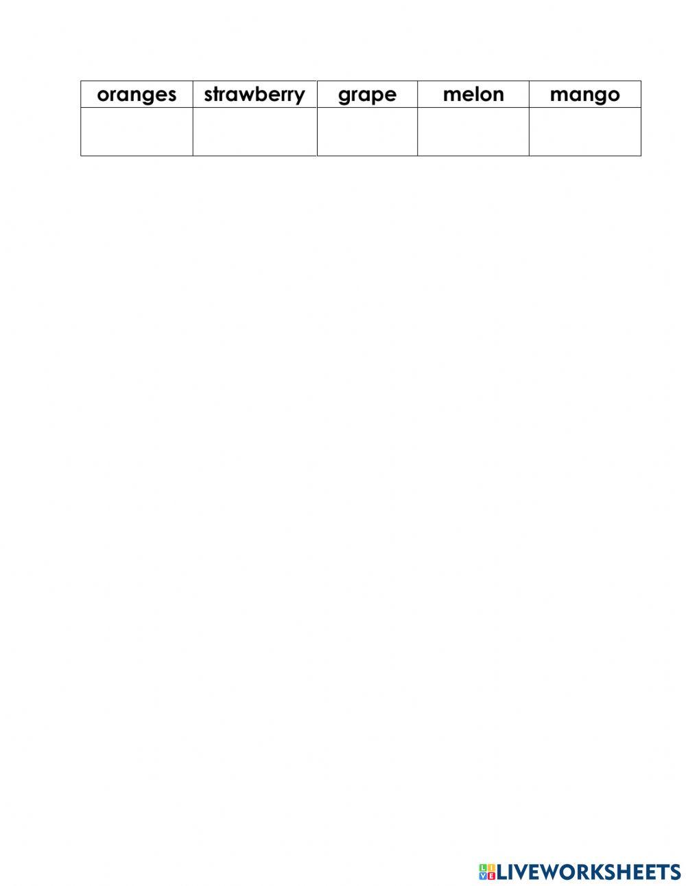 Conjunctions Worksheet