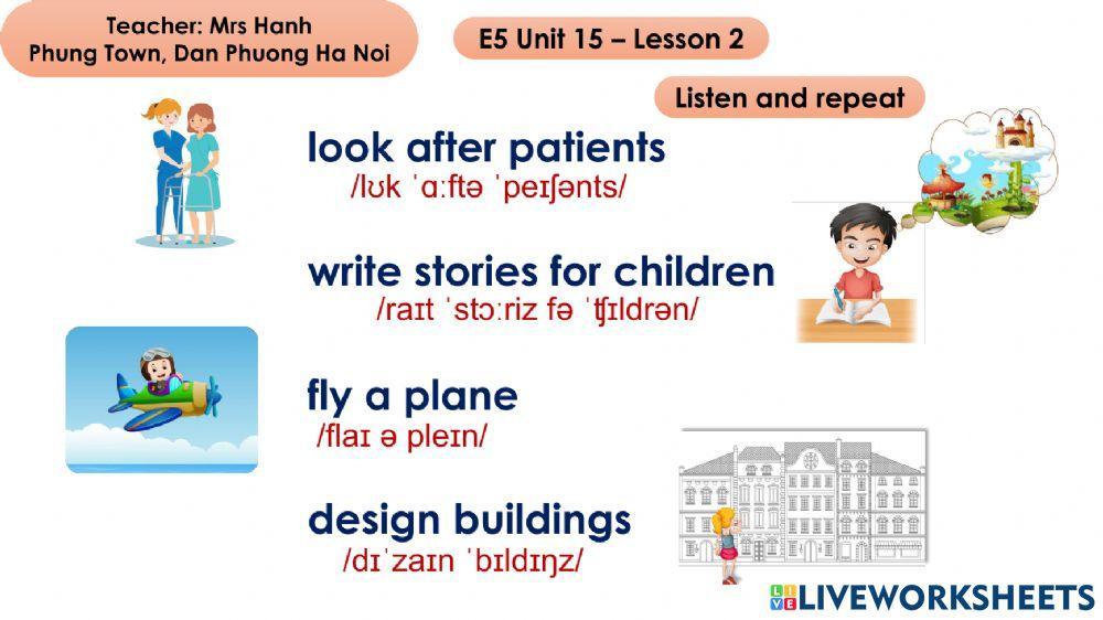 E5 Unit 15 - Lesson2