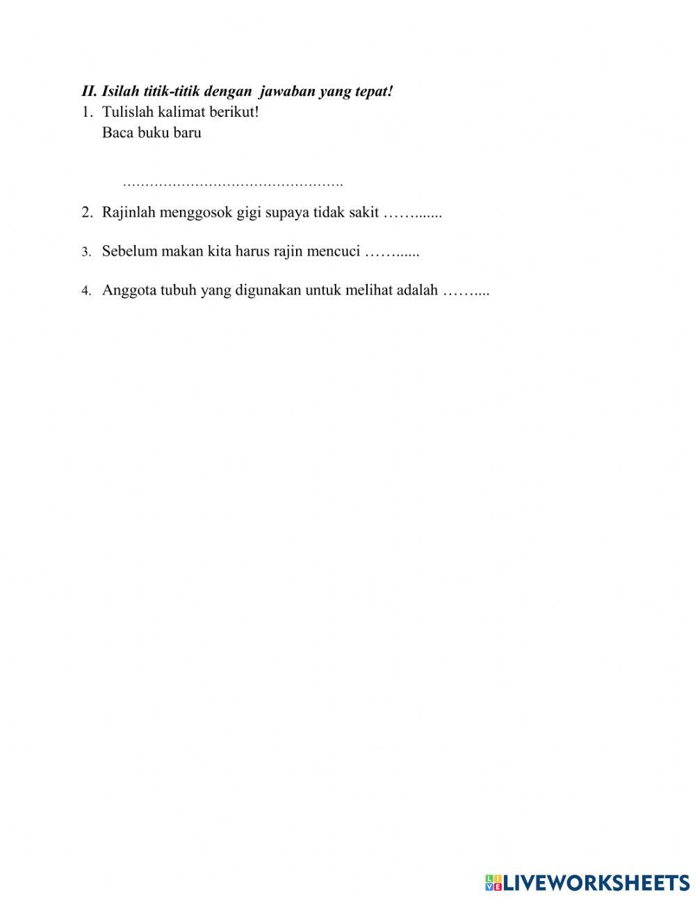 Pts bahasa indonesia