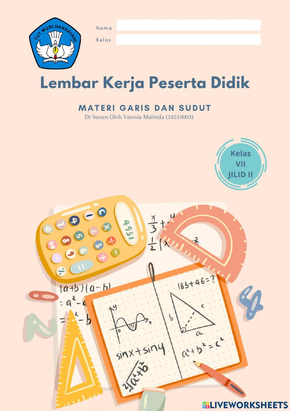 Membagi garis dan perbandingan ruas garis