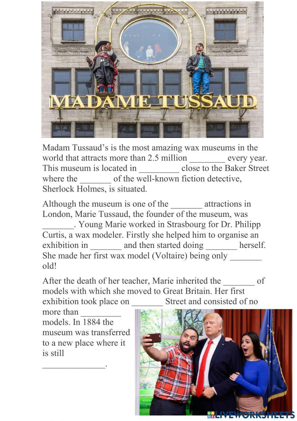 Madame Tussoud's Museum