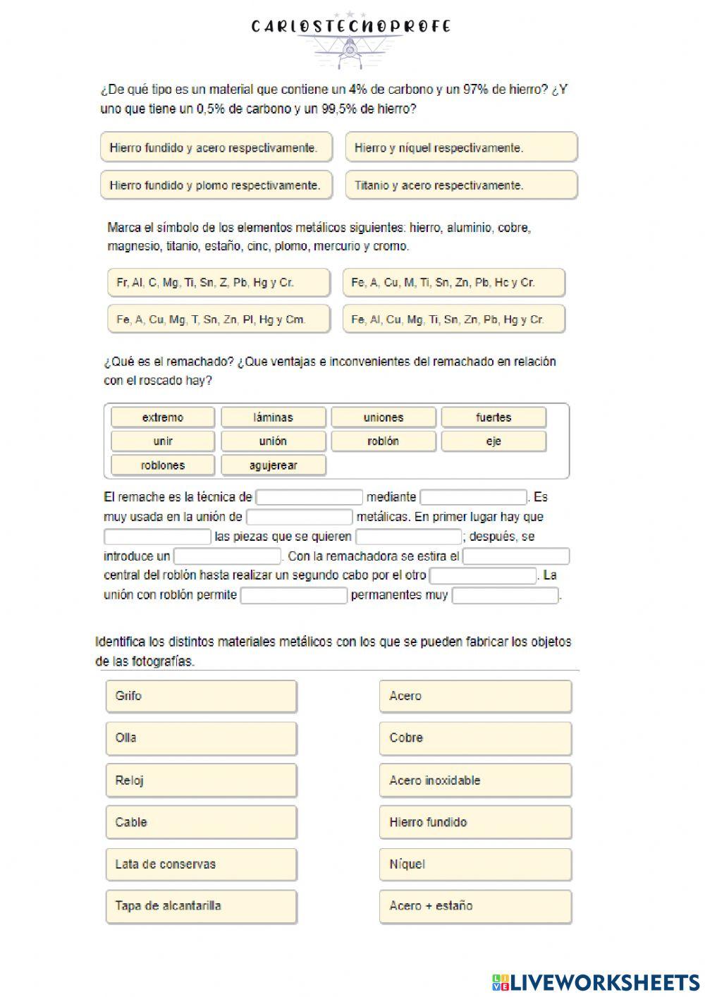 314 - Los metales (II)