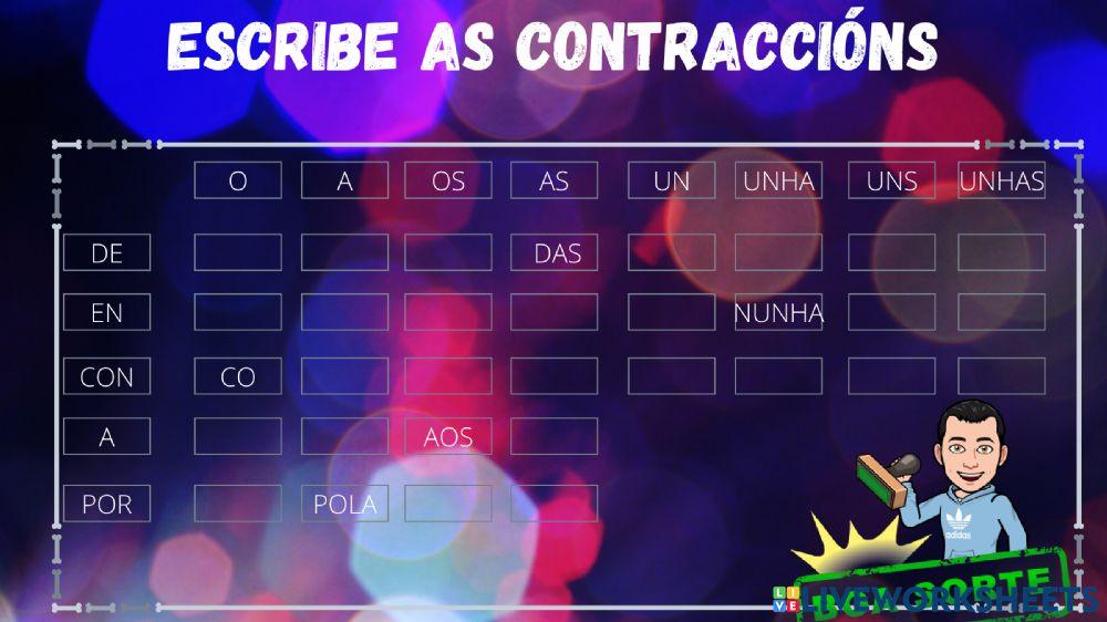 Contraccións Contraccións