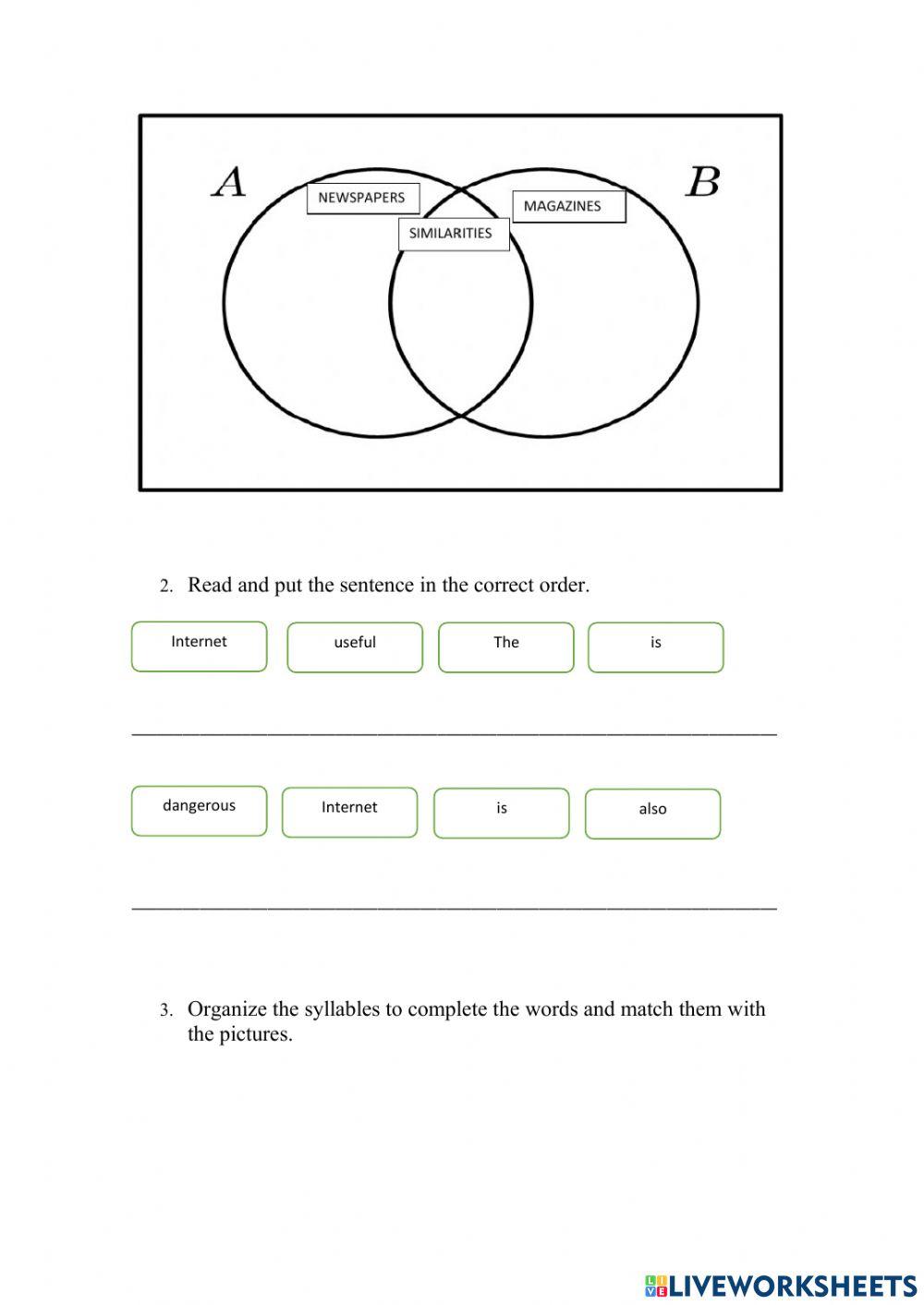 Quimestral english assessment