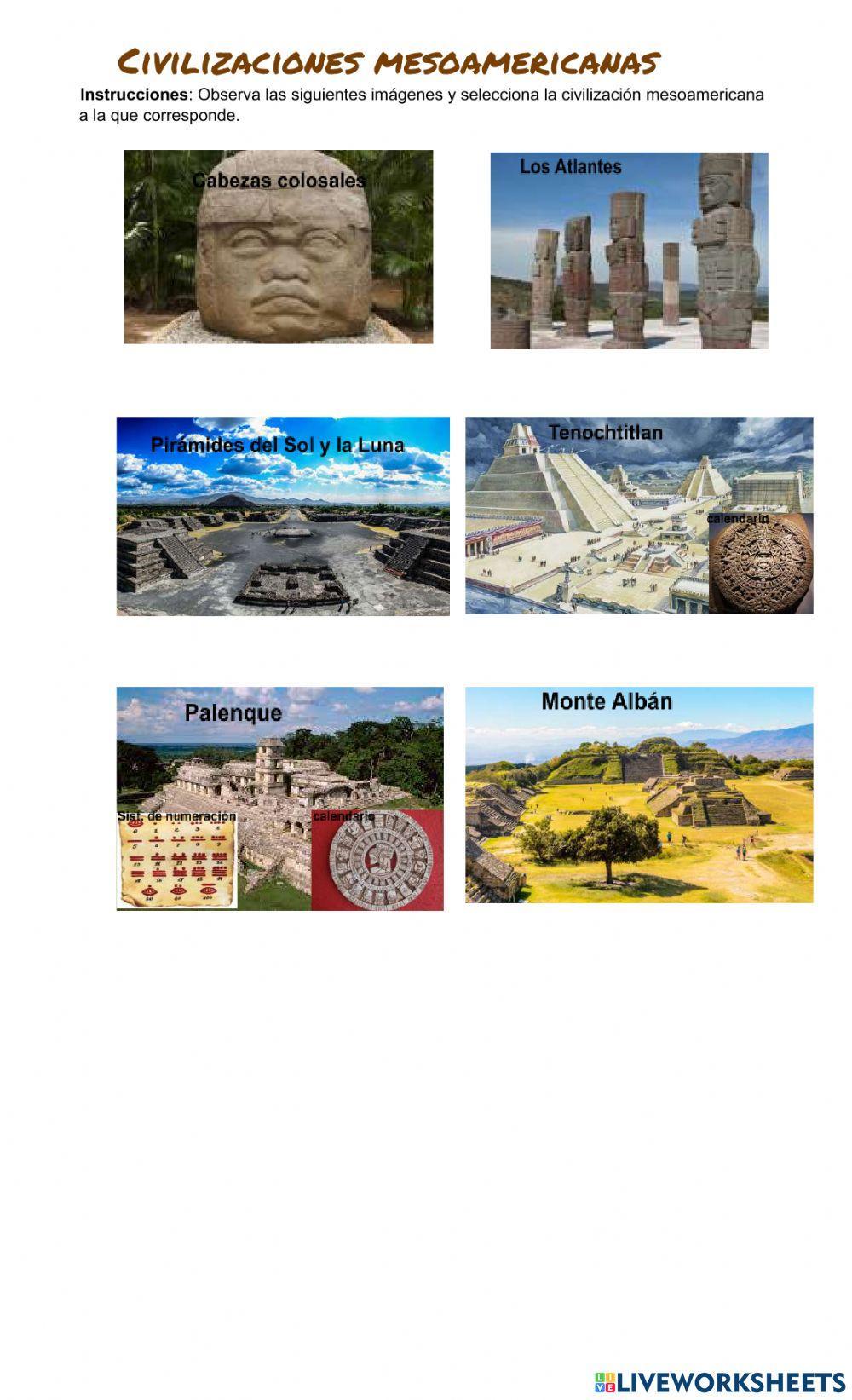 Civilizaciones mesoamericanas