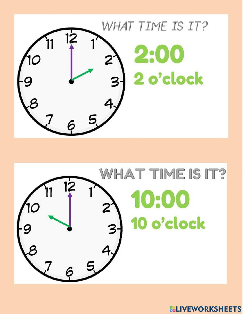Time to the Hour Time to the Hour