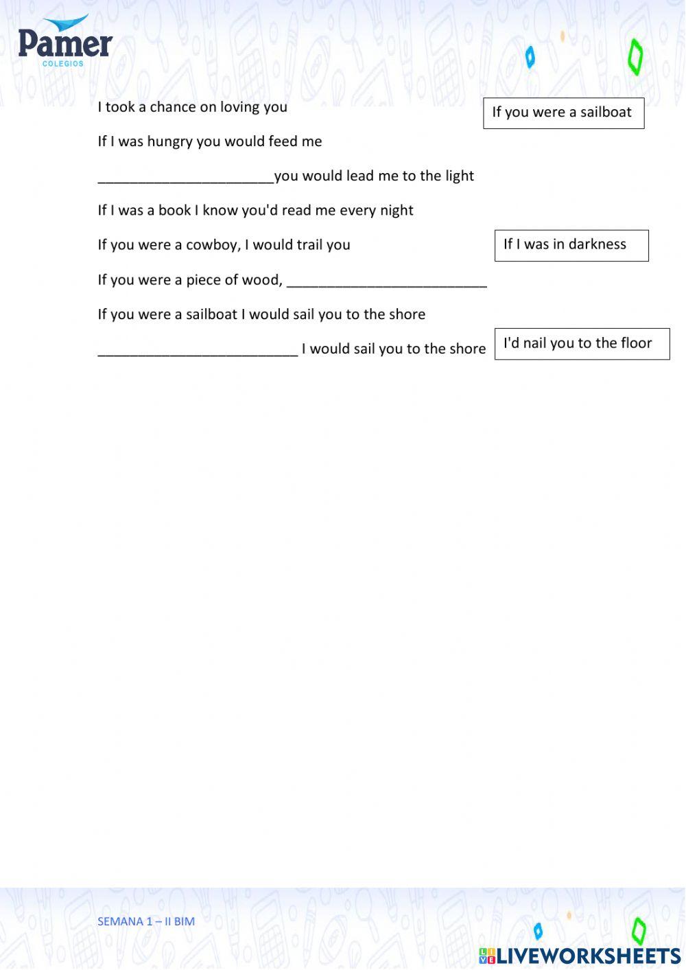 SAL-SEM6-5.ºaño-ING-II BIM-IF YOU WERE A SAILBOAT