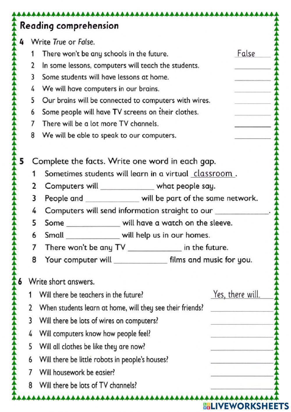 R&W 5 Life in the future