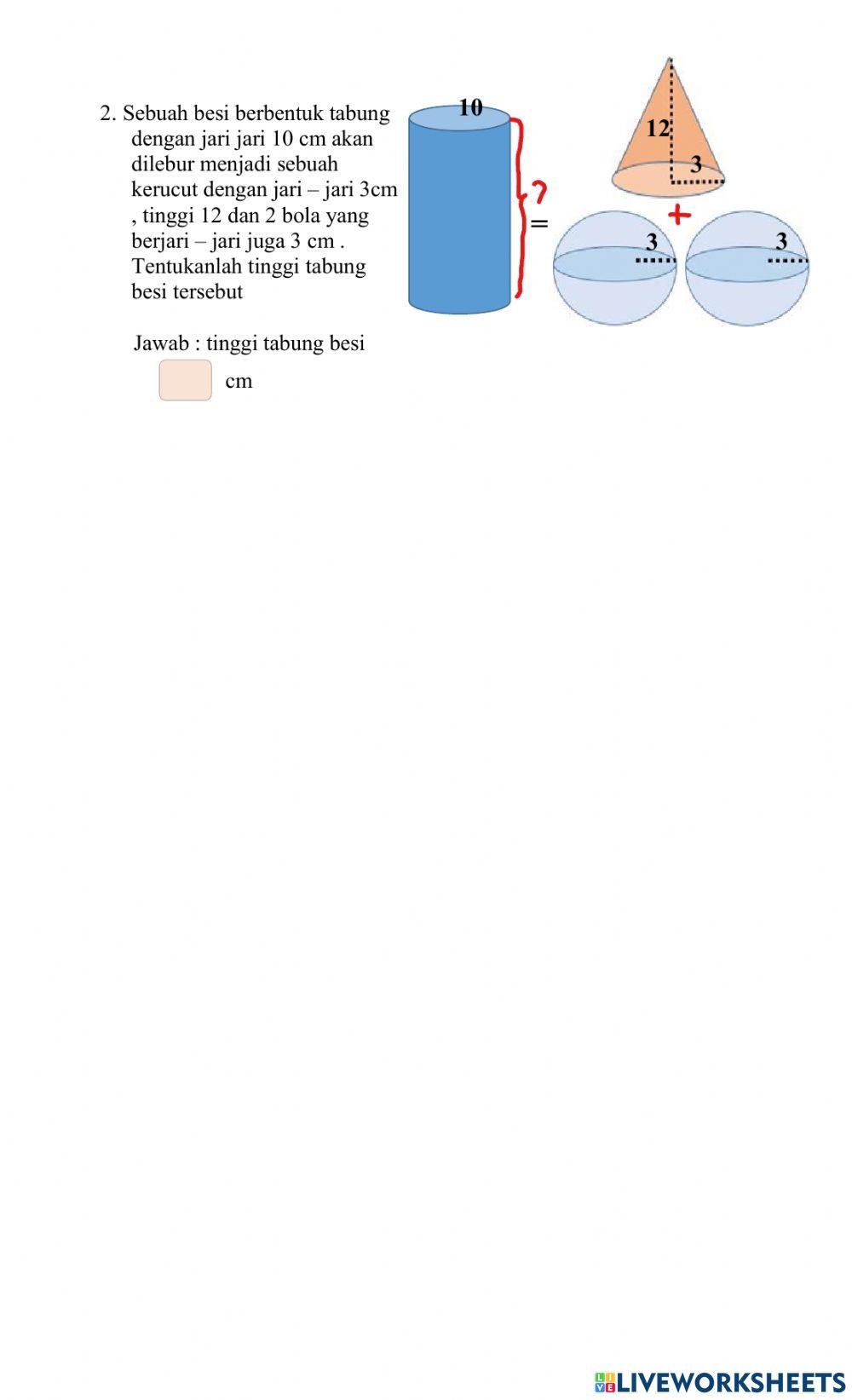 Ulangan harian bangun ruang