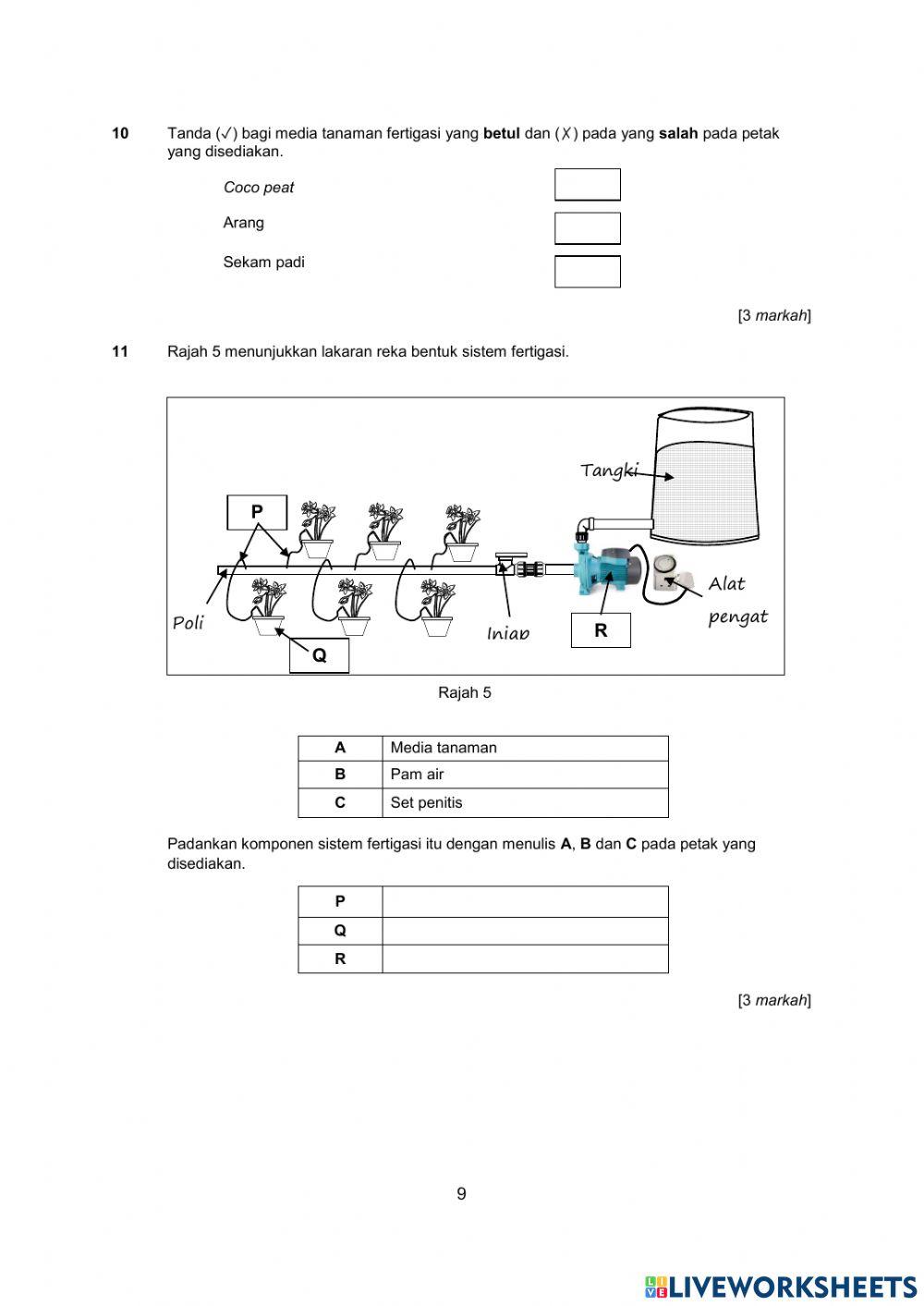 Ujian Pentaksiran RBT Tingkatan 2