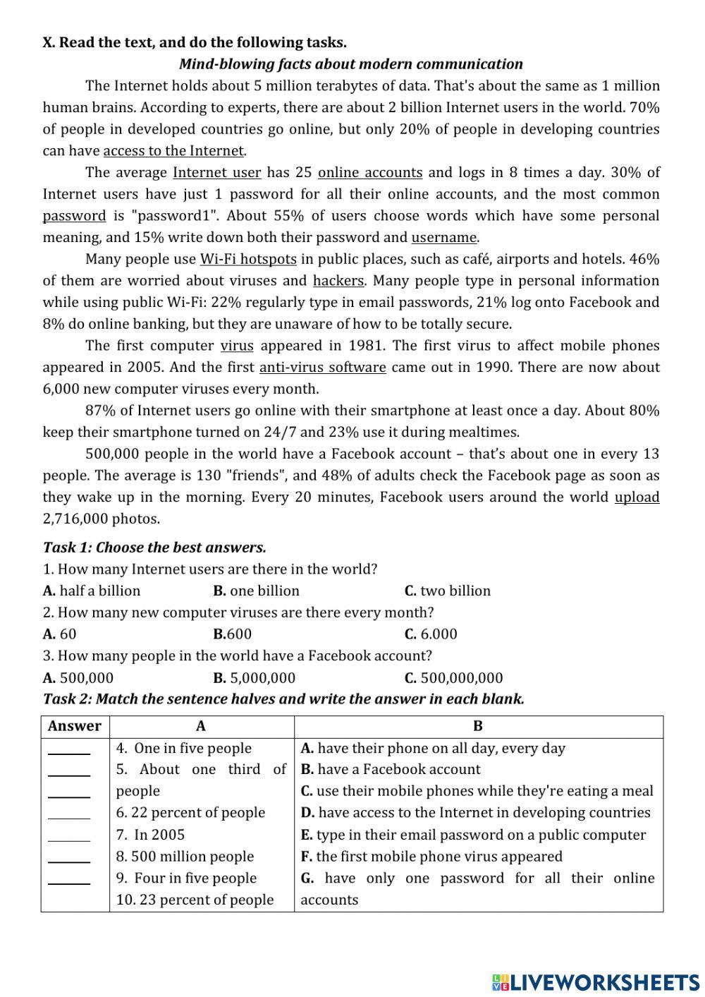 Grade 8 - Week 28 - Unit 10 - Grammar