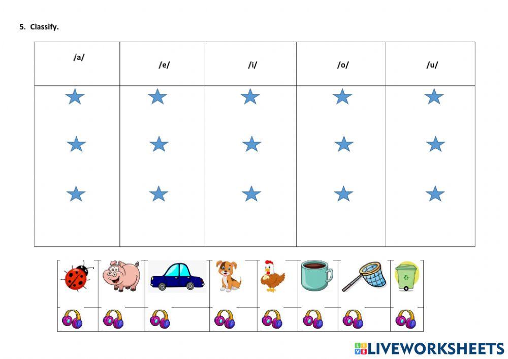 English exam preschool