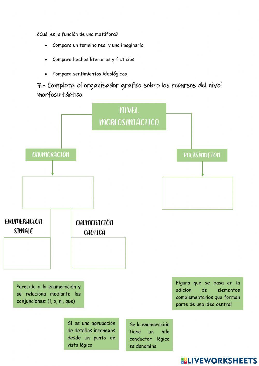 Evaluación parcial de lengua y literatura