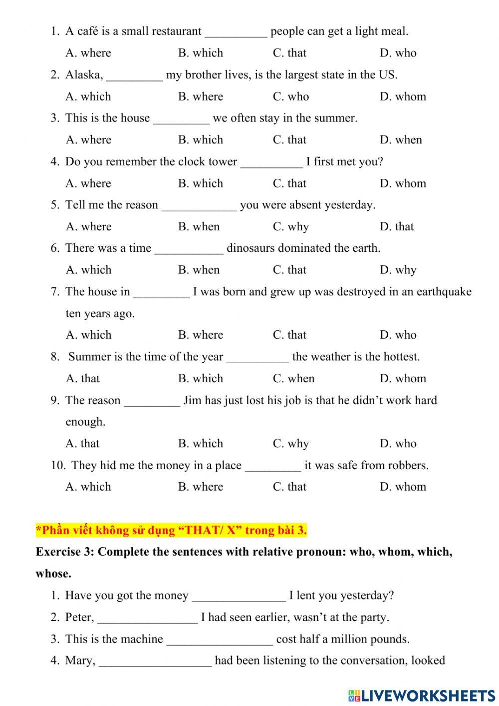 G9 - Relative clause (cont.)