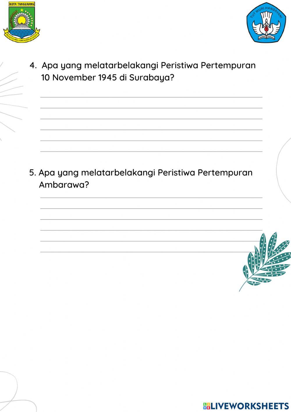 Kelas 5 Tema 7 Subtema 2 Pembelajaran 1