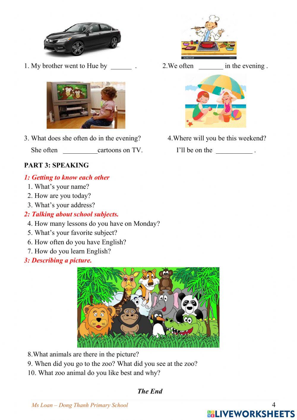 Review for the 1st term test