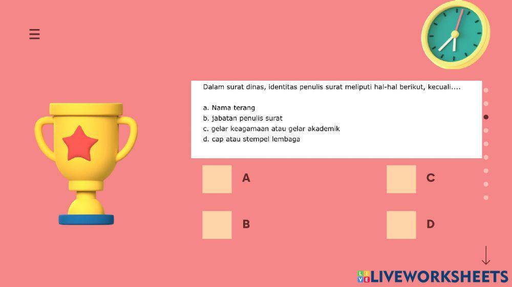 Surat Dinas dan Pribadi