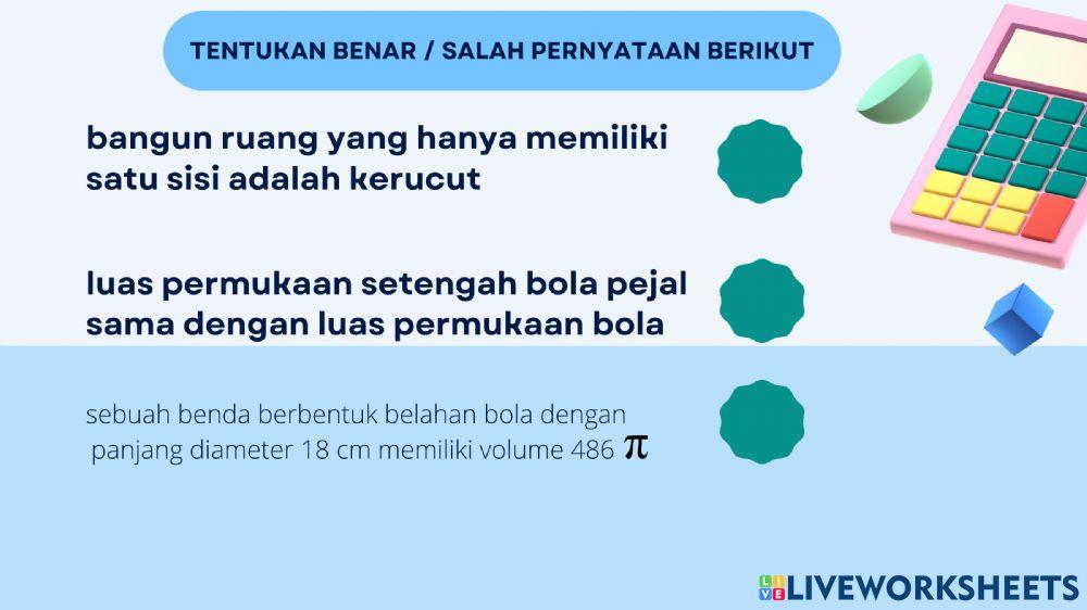 Bangun Ruang Sisi Lengkung