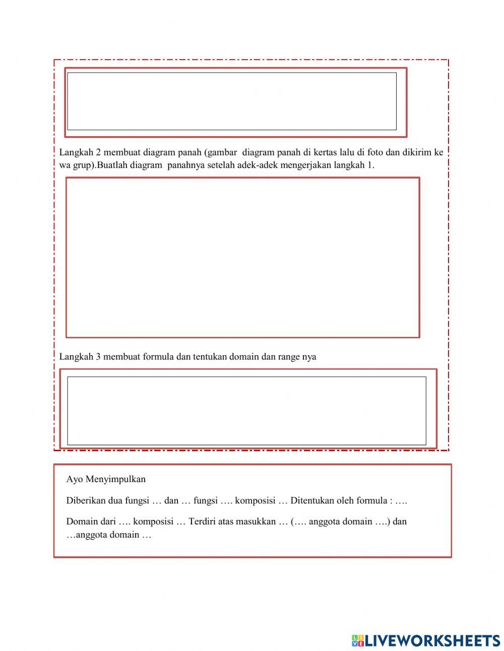 Drag drop komposisi fungsi