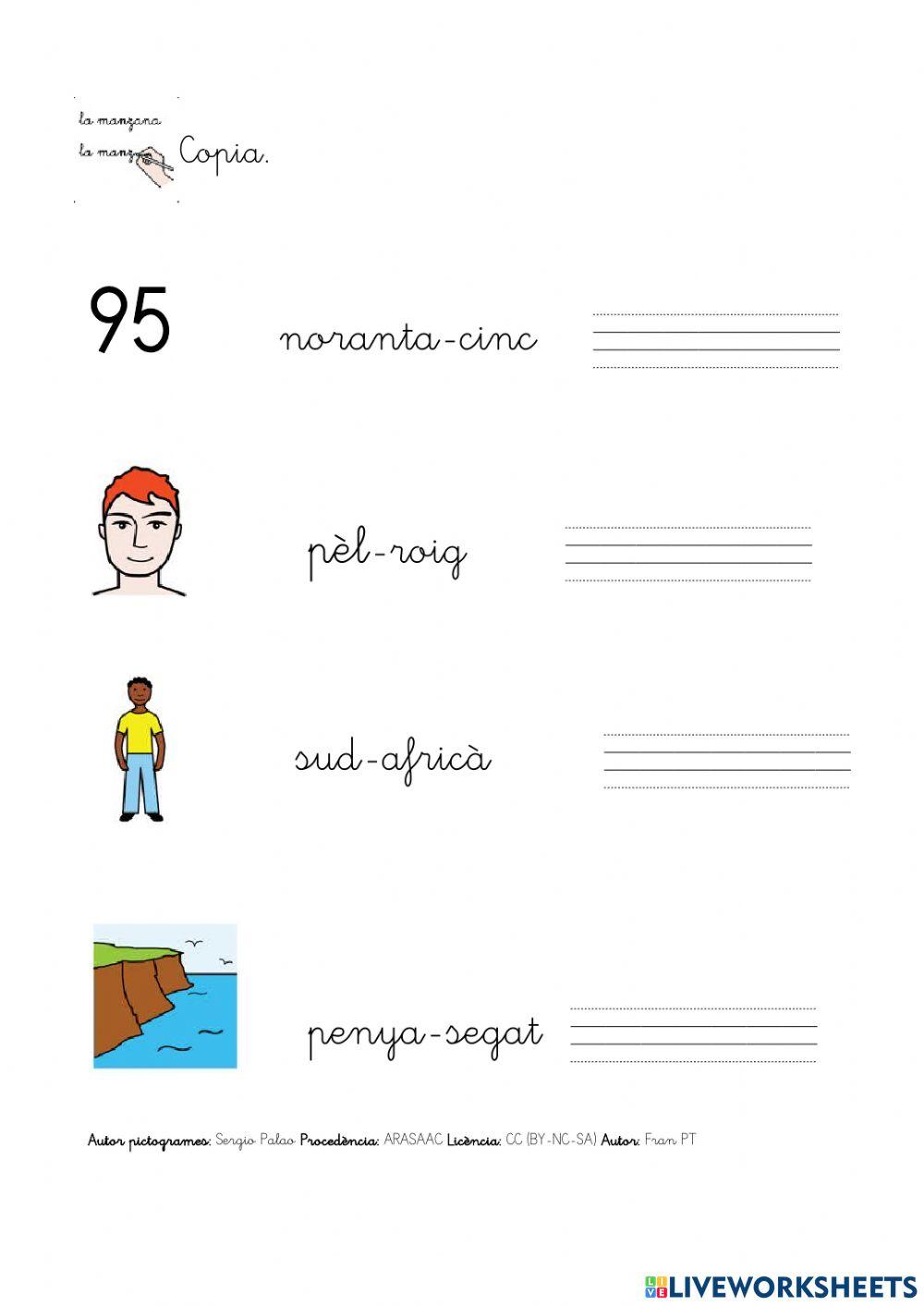 Paraules amb guionet II.