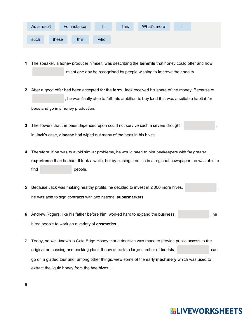 Mindset IELTS 2 - Reading Skills Modules - Unit 7 Ex10