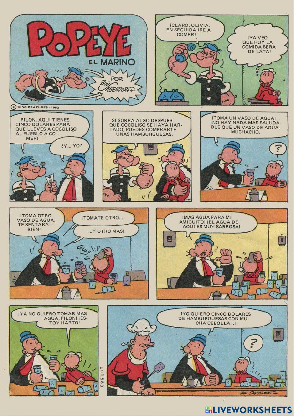 Cómic Popeye