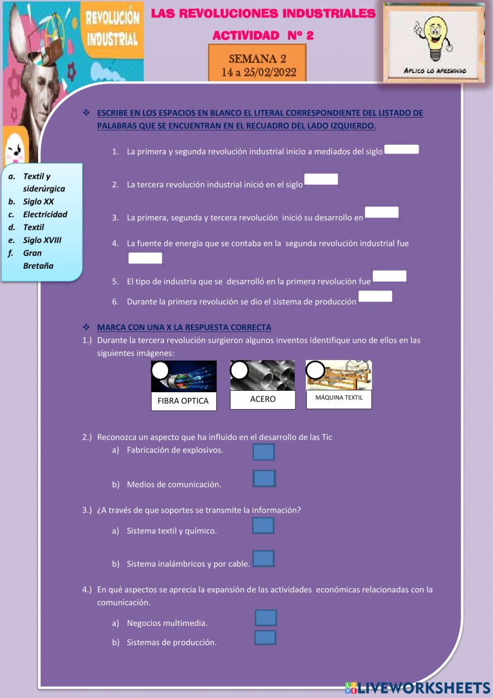 Revoluciones industriales