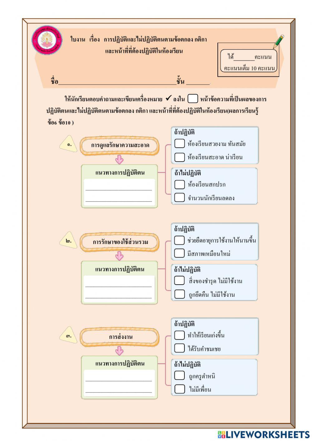 การปฏิบัติตนตามข้อตกลง