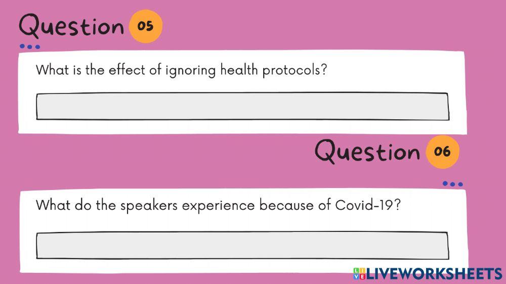 Cause and effect expression