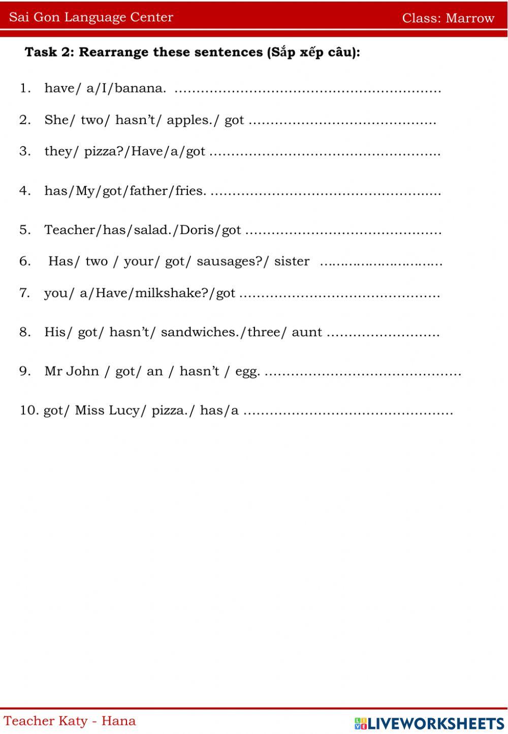 FFs2 - Unit 4 Marrow