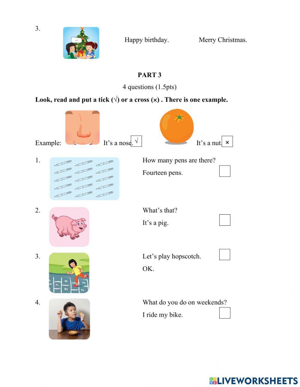 Sm2 - sem 1 test - reading