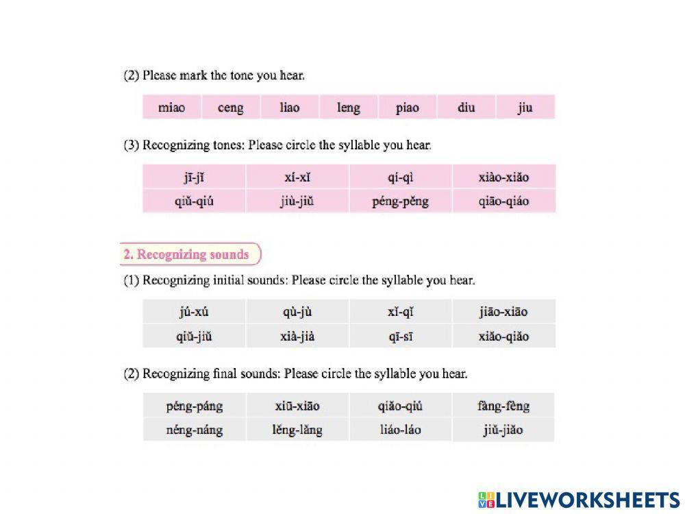 Let's Learn Mandarin book 1 Lesson 5