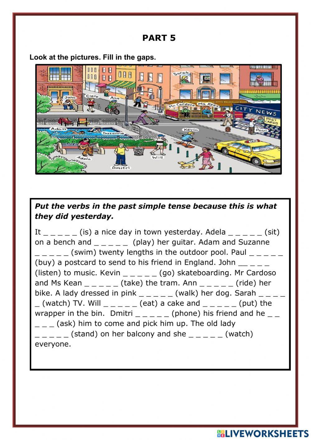 Reading and Writing Movers 3