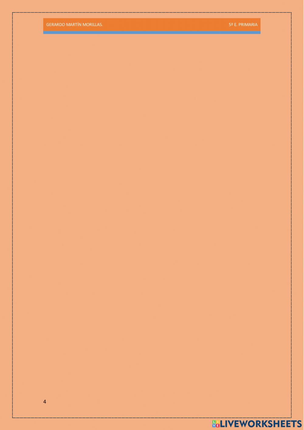 Escritura. Tarea 16.