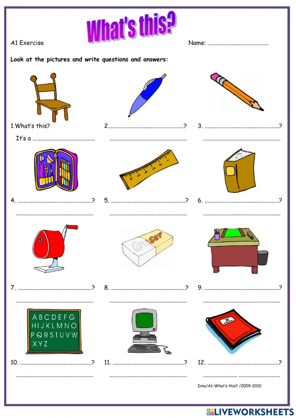 Whose notebook is this. Карточки classroom objects. what is this worksheets for kids. задания what&#039;s this. задания these is these are.