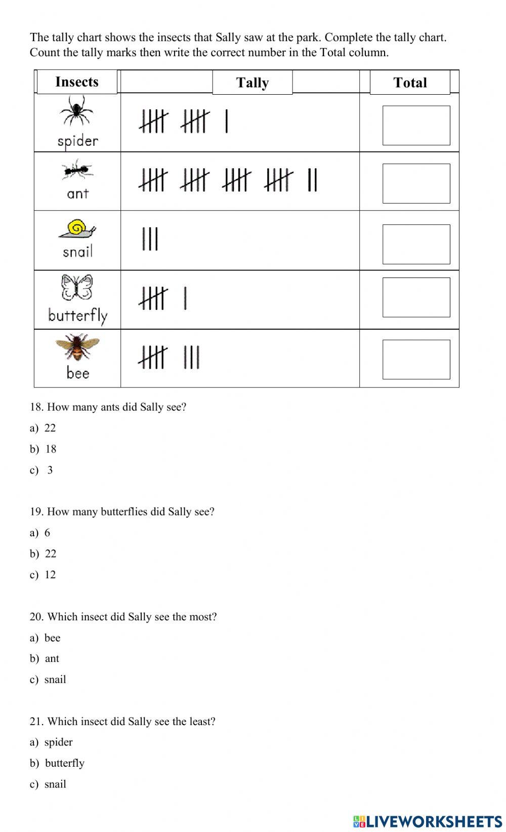 Reading and Comprehension Test