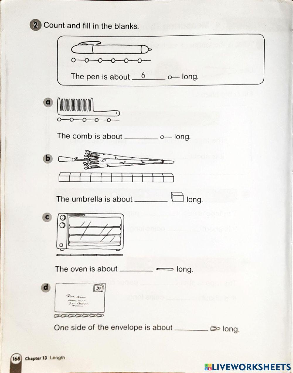 Measure length in units
