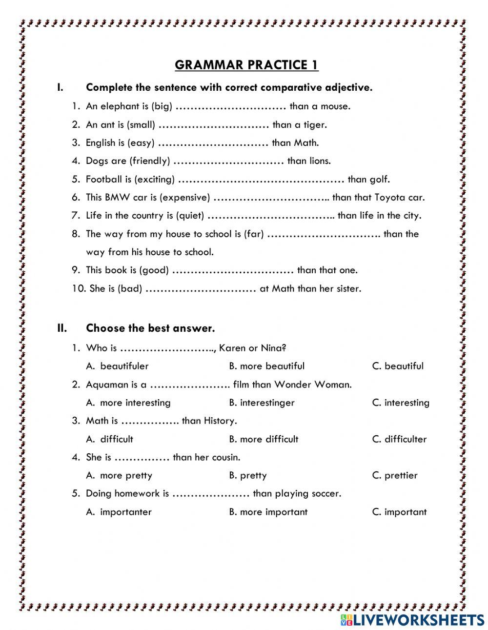 Grade4-U6-Grammar2-ComparativeLongadj
