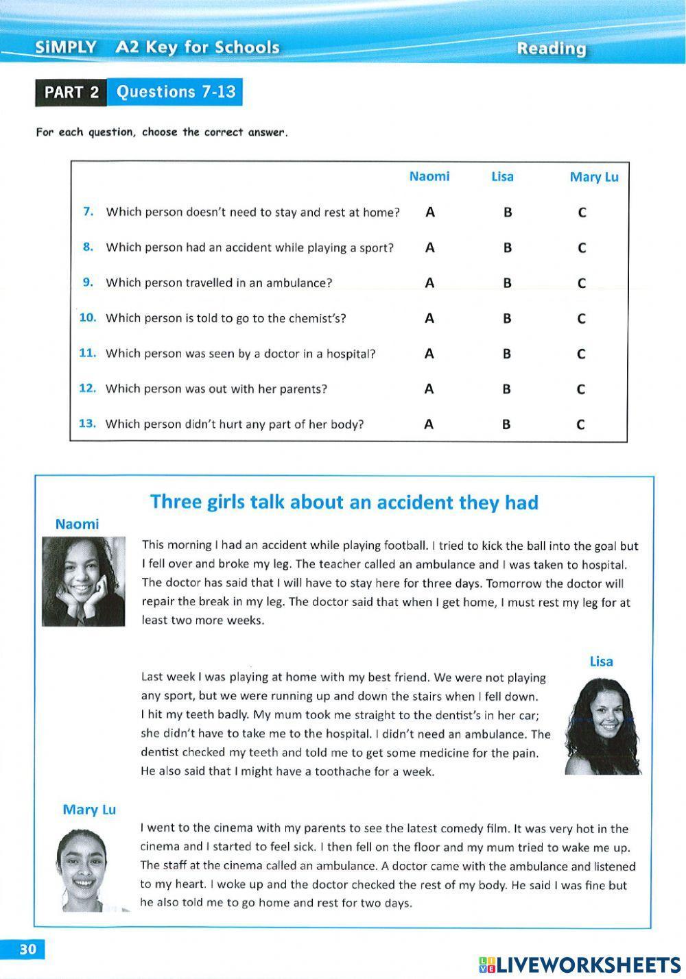 Hippo 1-2-Listening and reading