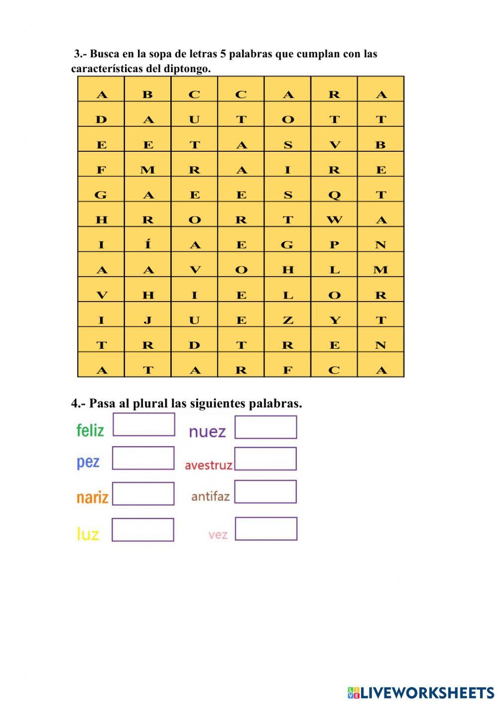 Examen lengua y literatura