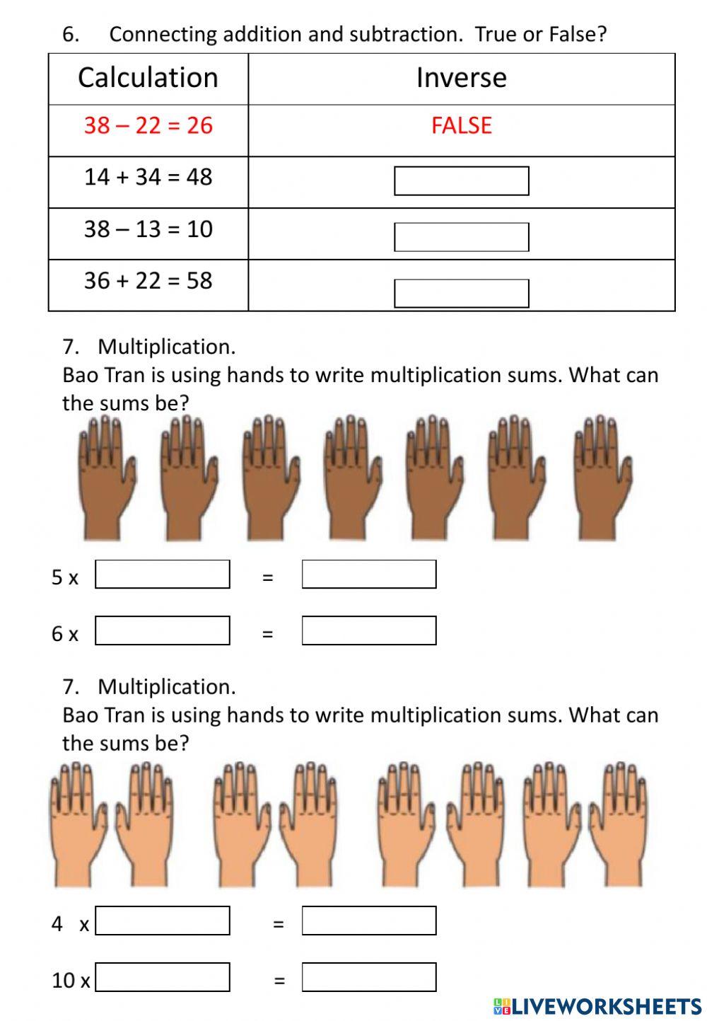 Practice Test Cambridge Maths 2