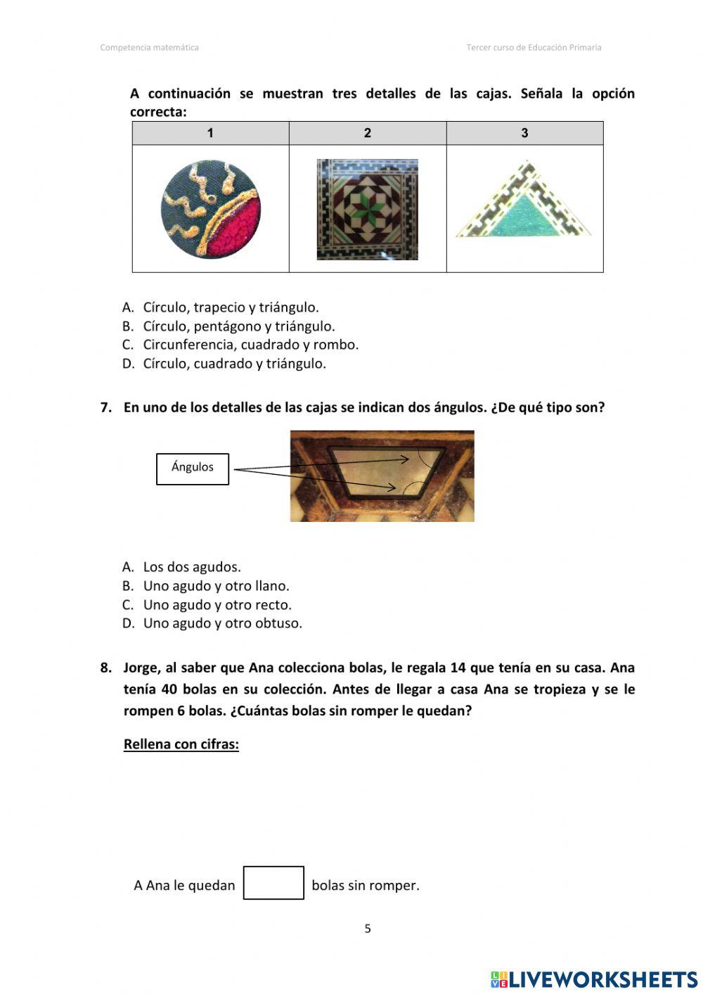 Práctica de pruebas competenciales