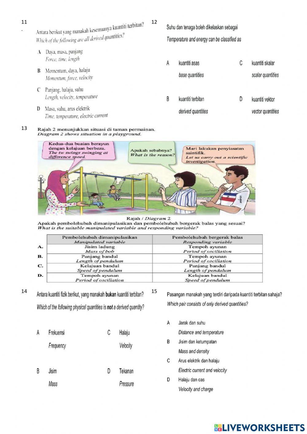 Ulangkaji Cuti Penggal Fizik T4 Bab 1