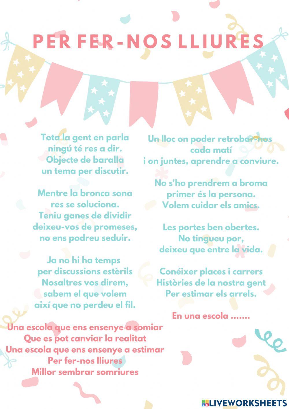 Per fer-nos lliures Trobada horta sud