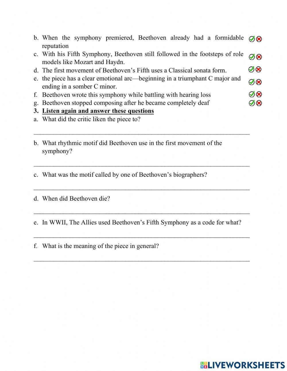 Beethoven's Fifth Symphony