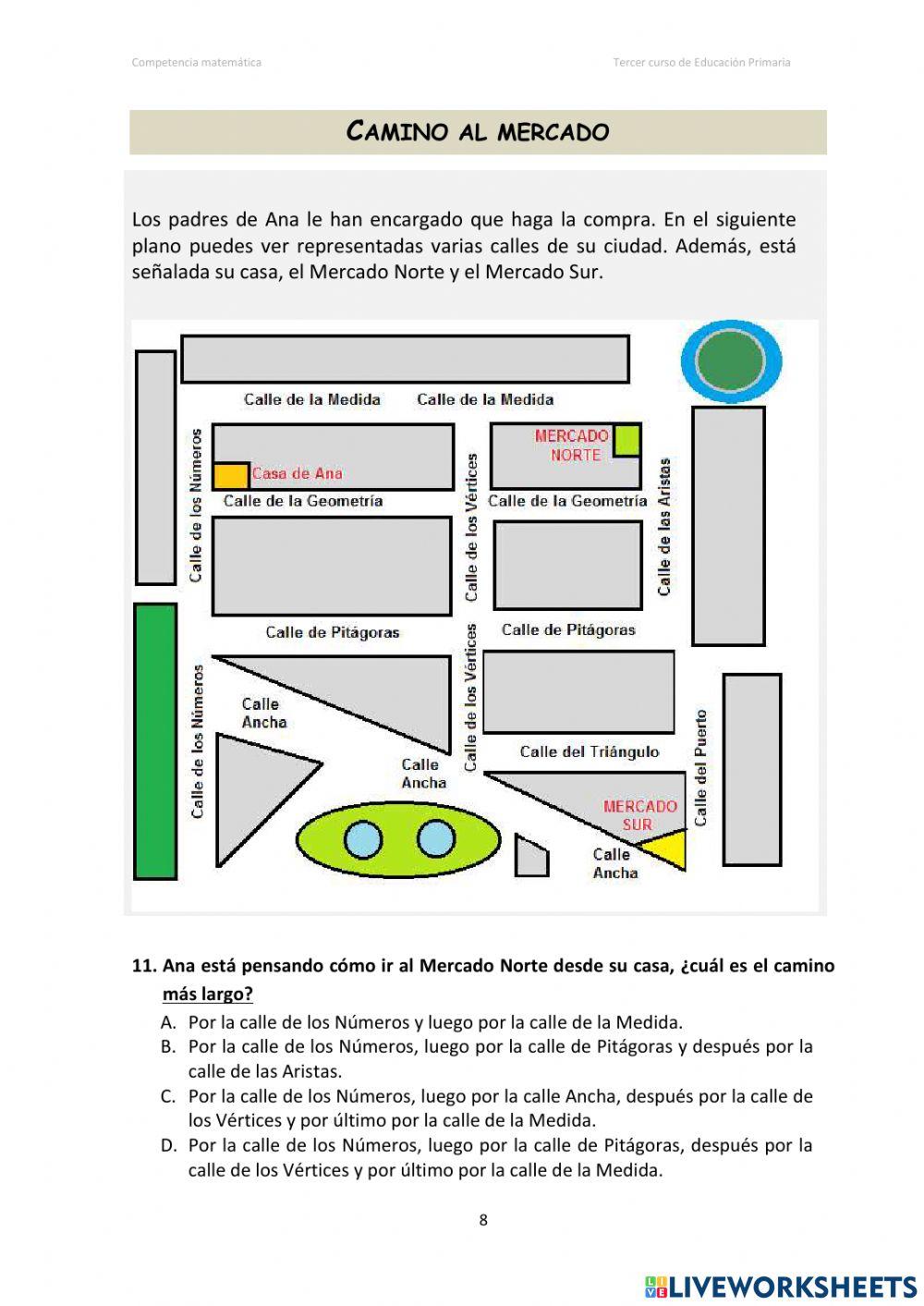 Evaluación diagnóstico 3º 2015