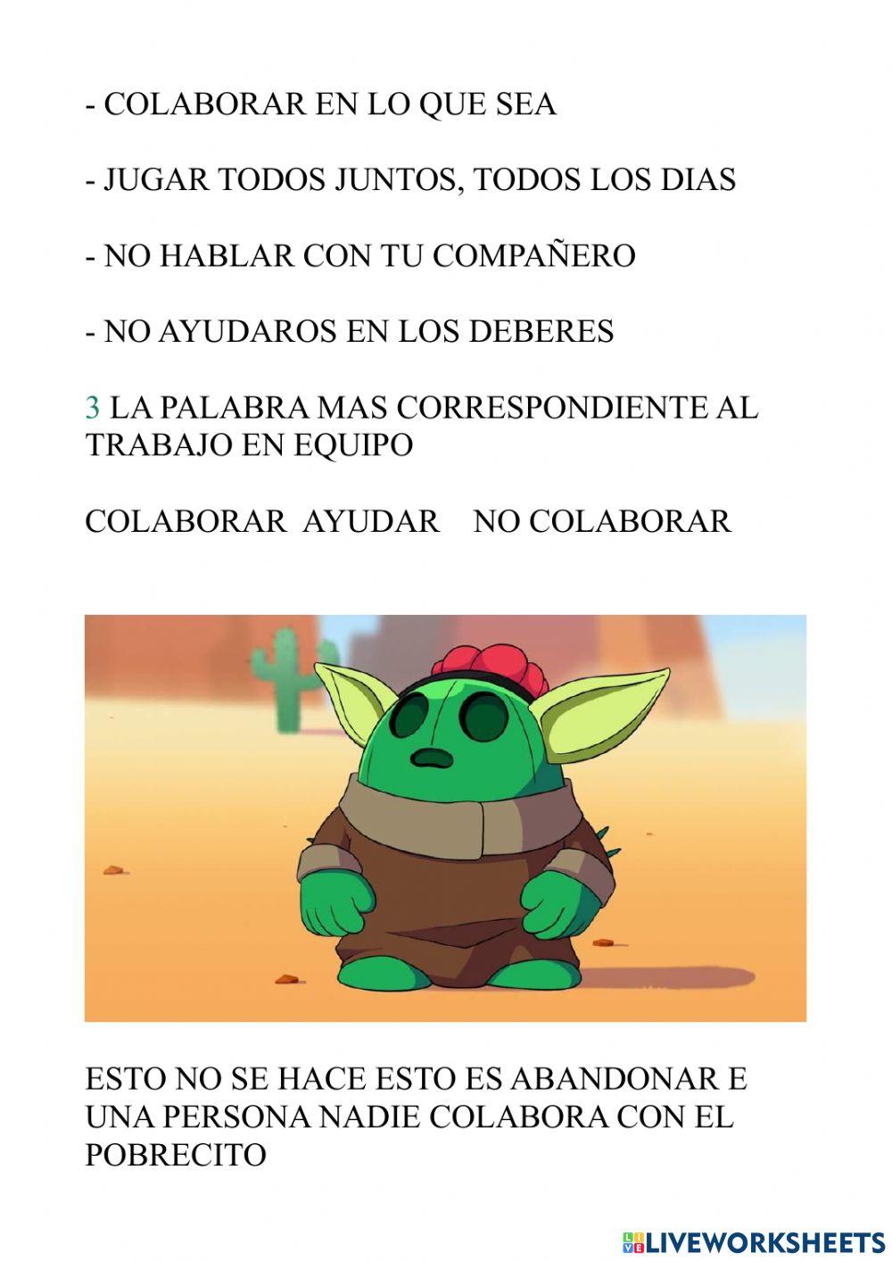 El trabajo en equipo