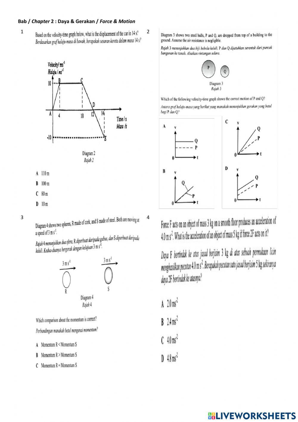 Ulangkaji Cuti Penggal Fizik T4 Bab 2 part 1