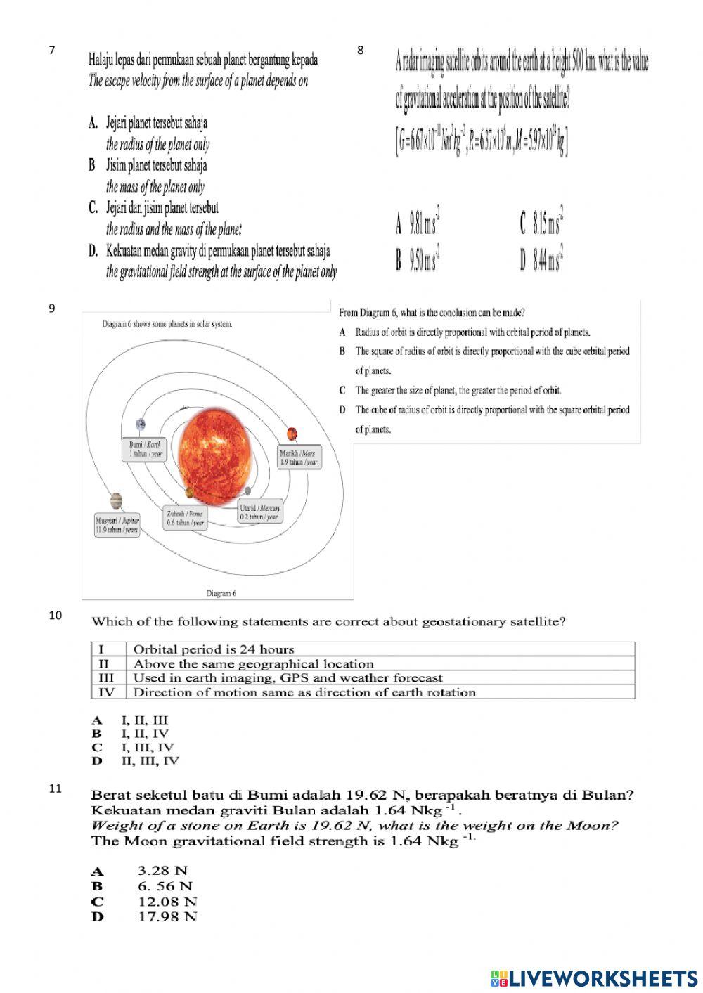 Ulangkaji Cuti Penggal Fizik T4 Bab 3
